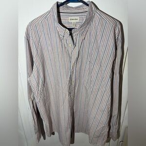 St. John's Bay Multicolor Striped Men's Shirt